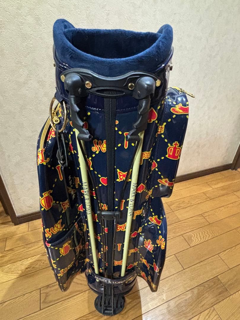 【早い者勝ち】MARK&LONA UnitePatent エナメルキャディバッグ
