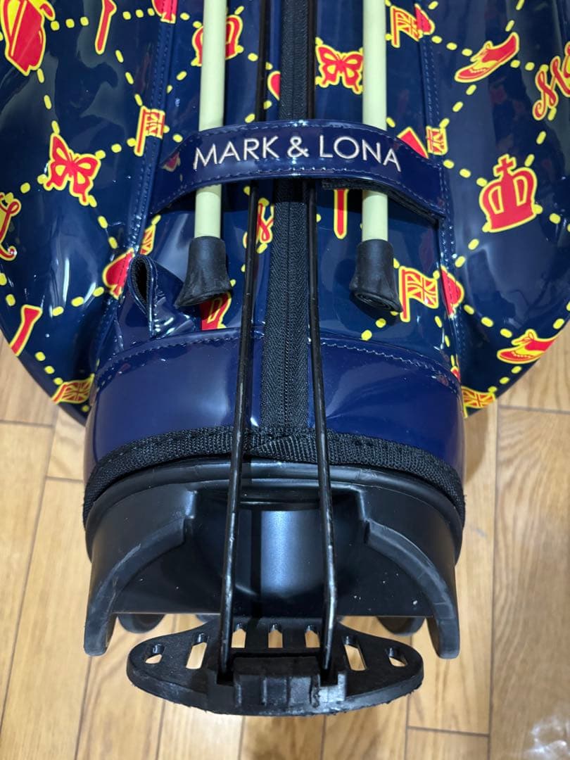 【早い者勝ち】MARK&LONA UnitePatent エナメルキャディバッグ