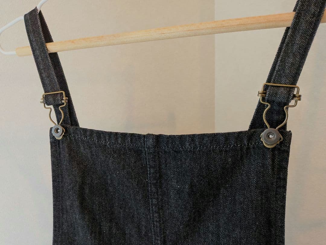 セブンフェアリーWis...サロペット ブラック 美品完売品✨️