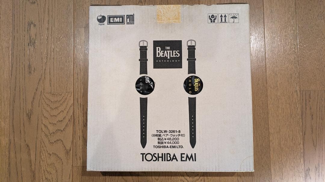 【ペアウォッチ付】ザ・ビートルズ アンソロジー レーザーディスク【一部未開封】