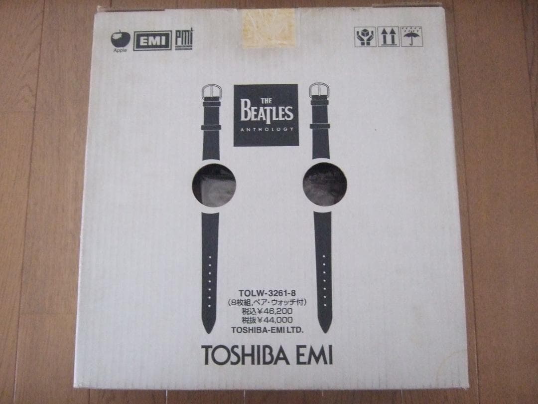 【ペアウォッチ付】ザ・ビートルズ アンソロジー レーザーディスク【一部未開封】