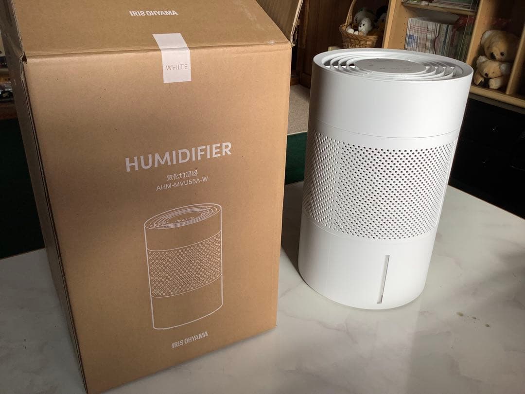 気化加湿器 AHM-MVU55A-W