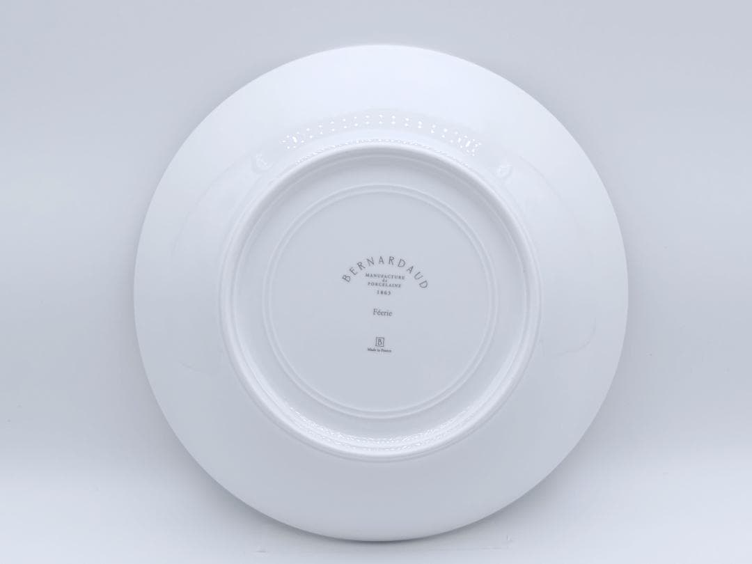 ベルナルド Bernardaud　FÉÉRIE (フェエリ)　スープ皿