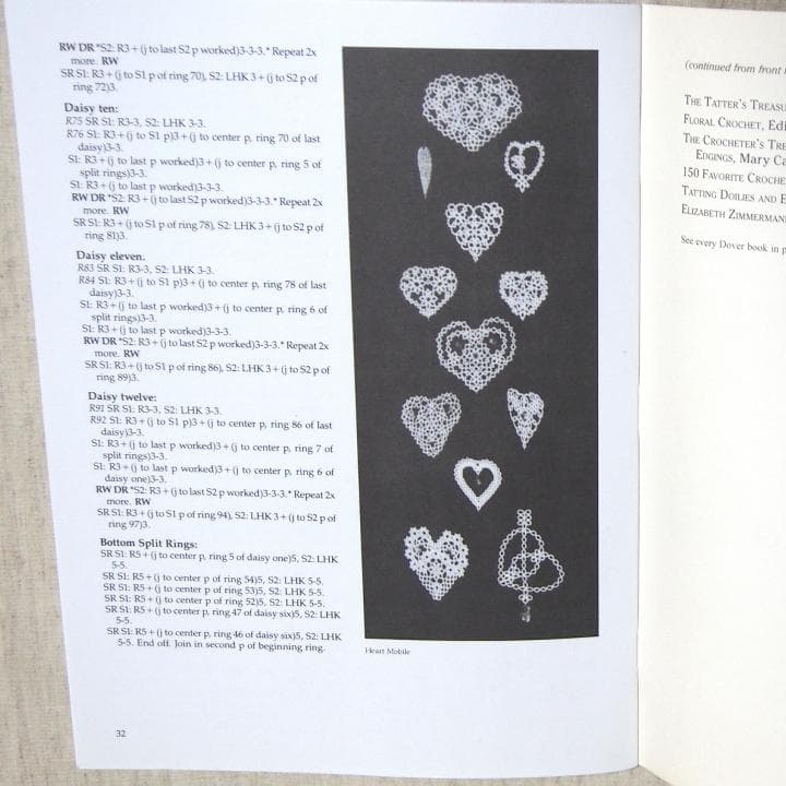 【海外代行業者様向け】TATTING HEARTS　タティングレース　洋書