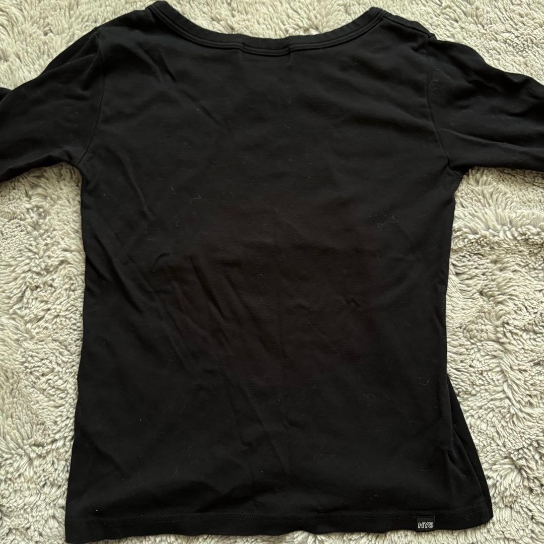 【超激レア】HYSTERIC グラフィック長袖Tシャツ ブラック チビt