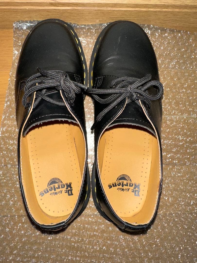 だ*な様 Dr. Martens 1461 マーチン 黒 3ホール UK7