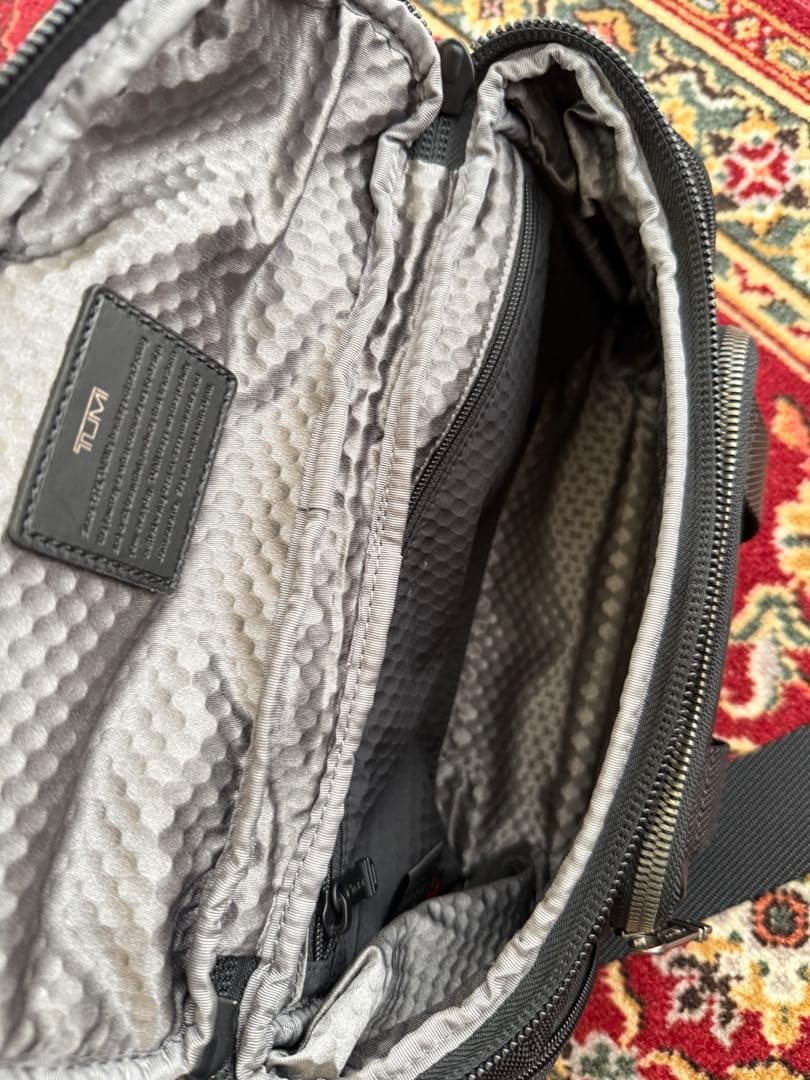 TUMI トゥミ ALPHA BRAVO ウエストポーチ ブラック