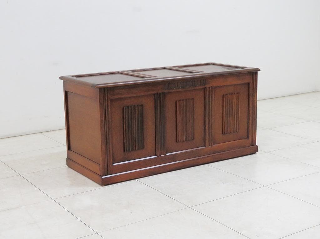 イギリス アンティーク ブランケット ボックス 収納箱 ロイズアンティークス