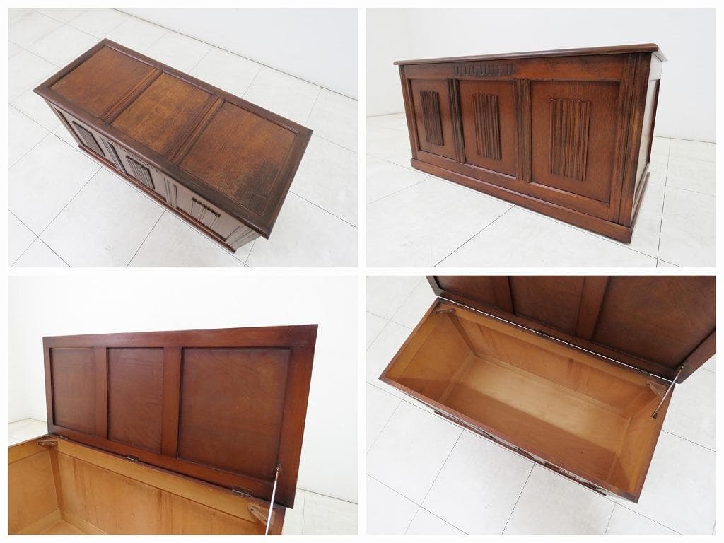 イギリス アンティーク ブランケット ボックス 収納箱 ロイズアンティークス