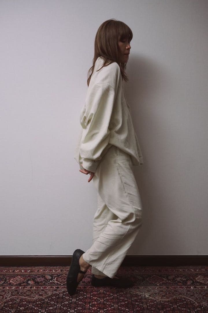 パンツ papier work pants white