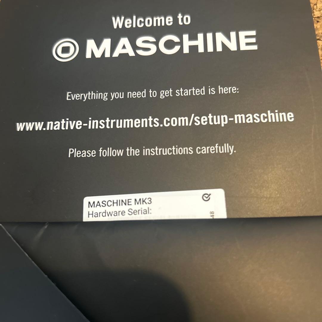Native Instruments Maschine mk3 攻略ガイドつき