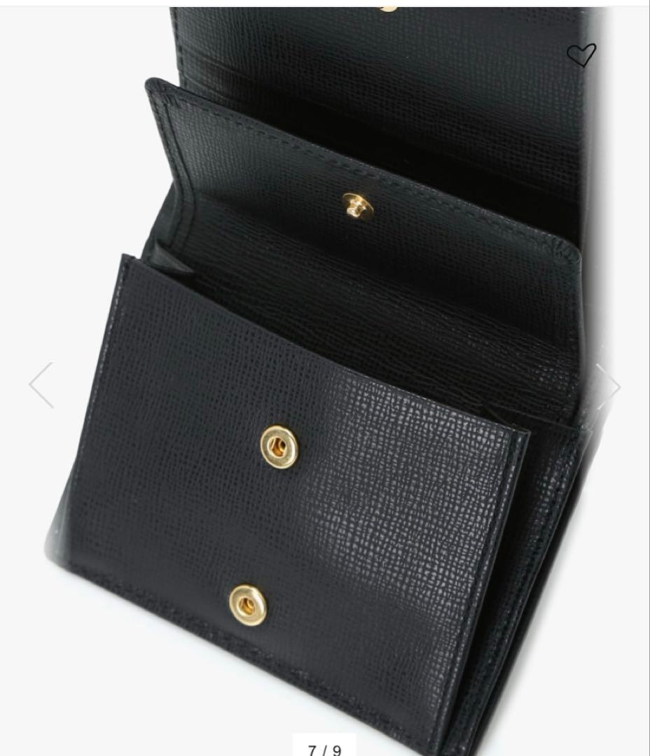 アニエスベー　レザー 二つ折り ウォレット \"City\" ZAW07－02