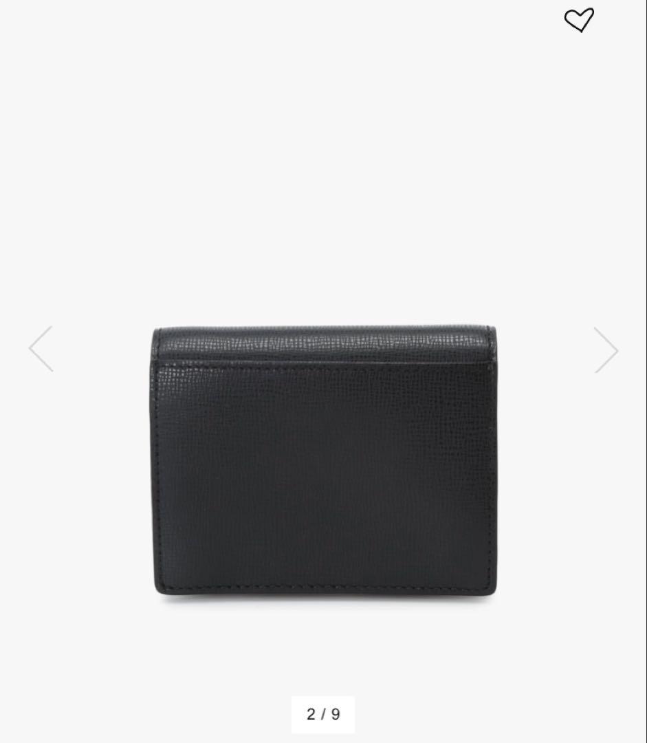 アニエスベー　レザー 二つ折り ウォレット \"City\" ZAW07－02