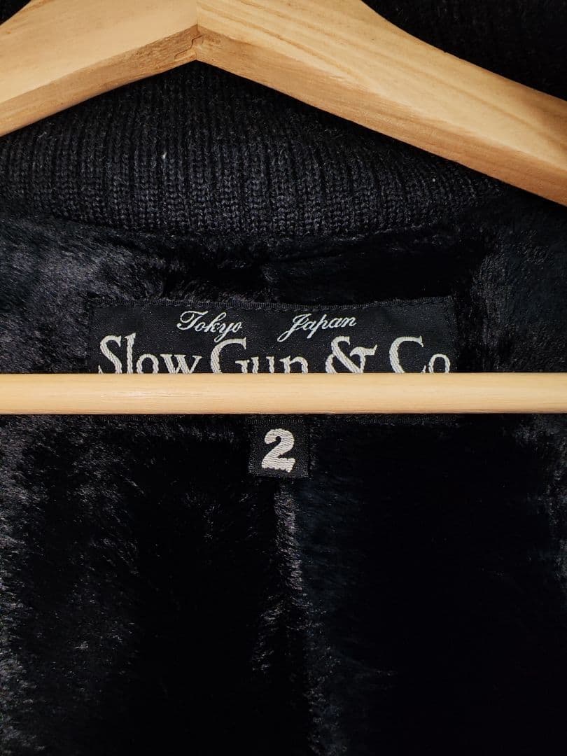 SlowGun カシミヤ スタジャンサイズ2
