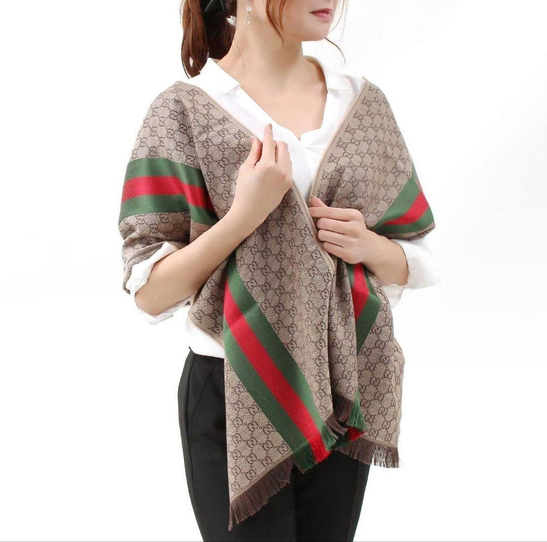 ❤美品箱付き❤GUCCI マフラー ストール スカーフ❤C.ロナウド愛用❤