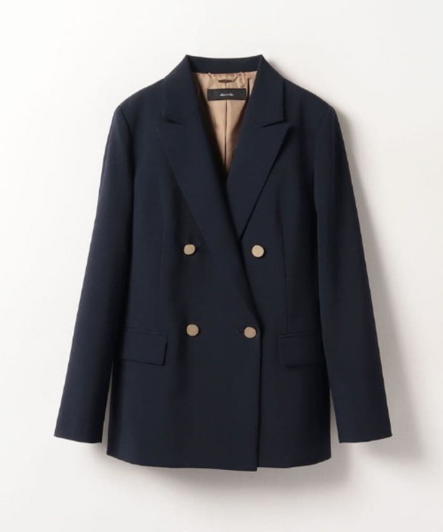 値下げallureville リオペルダブルブレストジャケット　定価4.1万