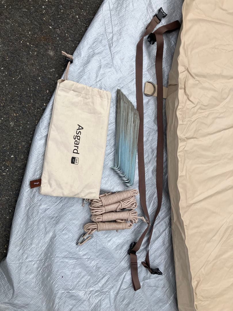 【発送用】ノルディスク　アスガルド　12.6 グリーンコットン フロアセット②