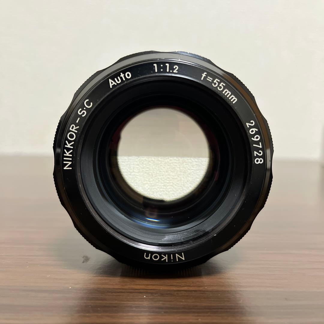 Nikon NIKKOR-SC Auto 55mm f1.2 単焦点レンズ
