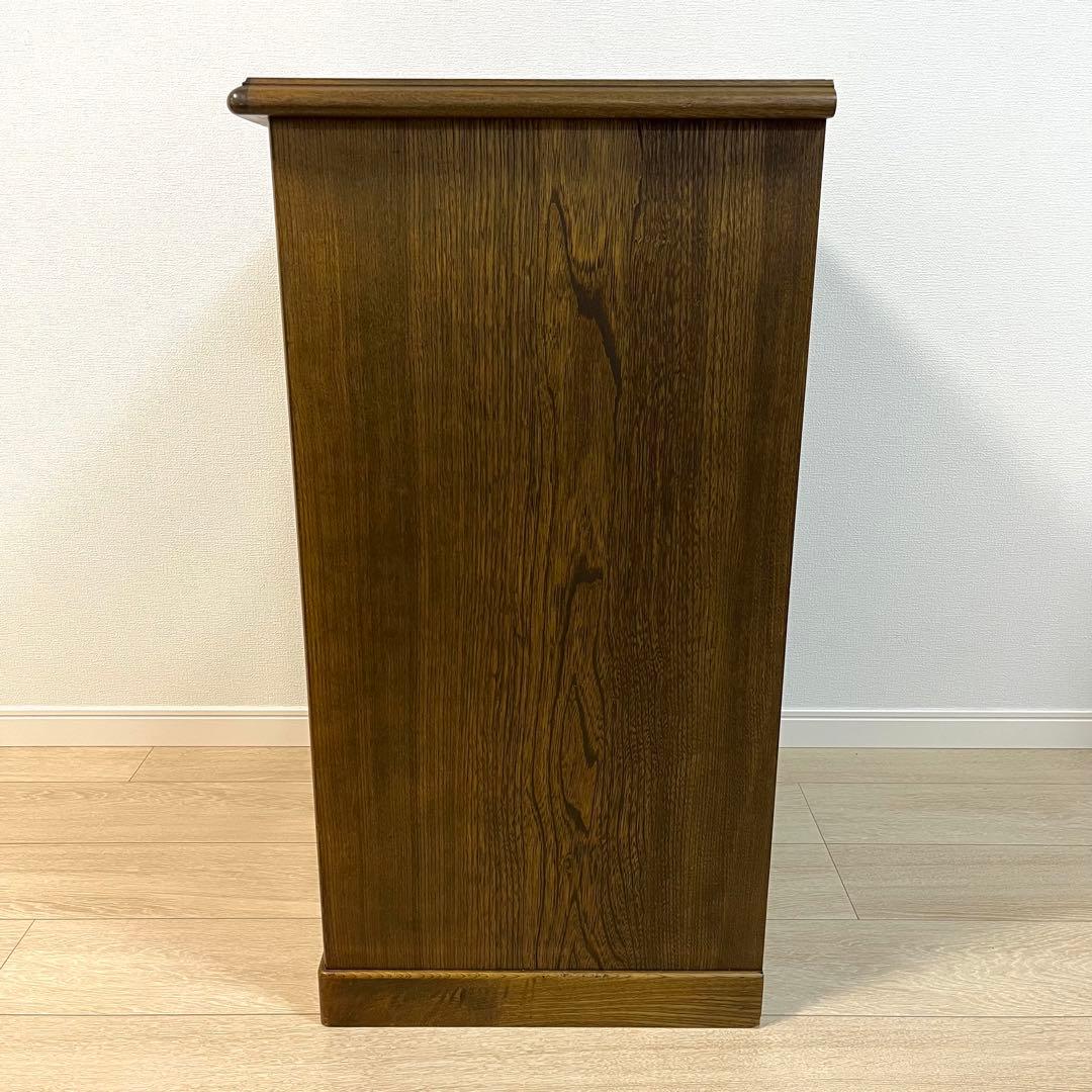 (こ50)戸塚刺繍 風景画 木製多段チェスト 洋箪笥