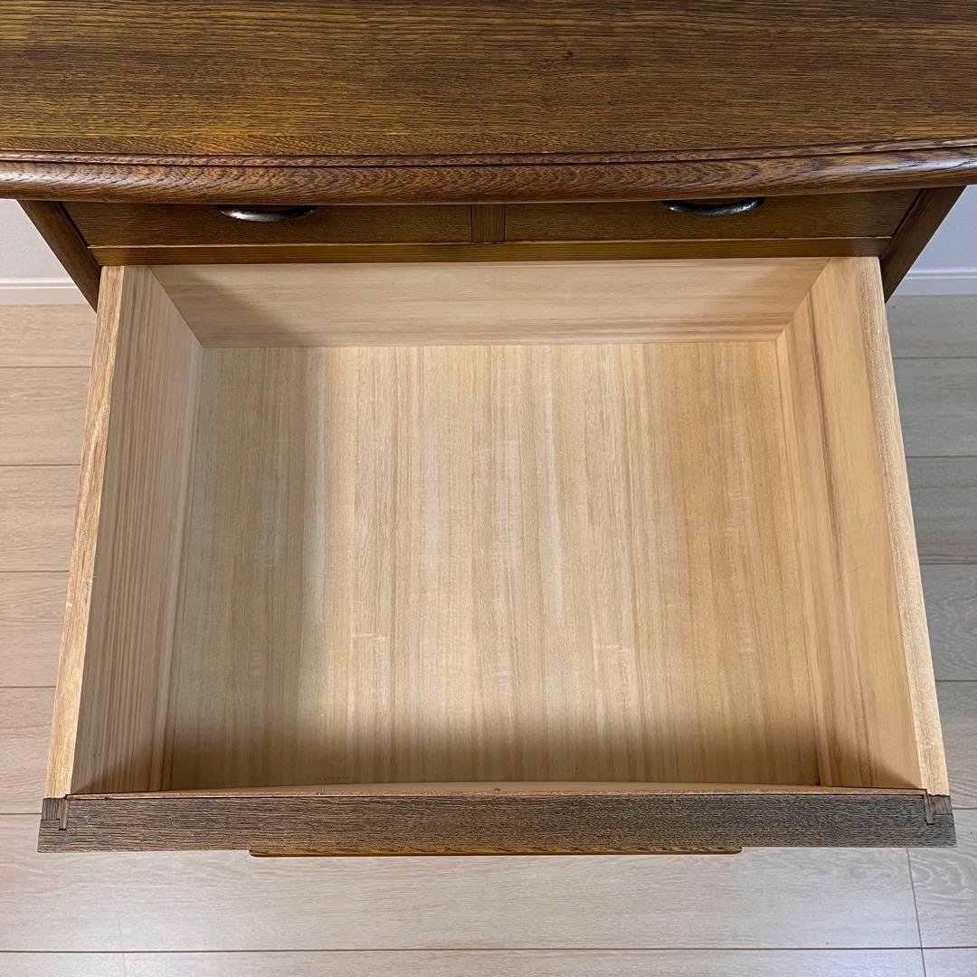 (こ50)戸塚刺繍 風景画 木製多段チェスト 洋箪笥