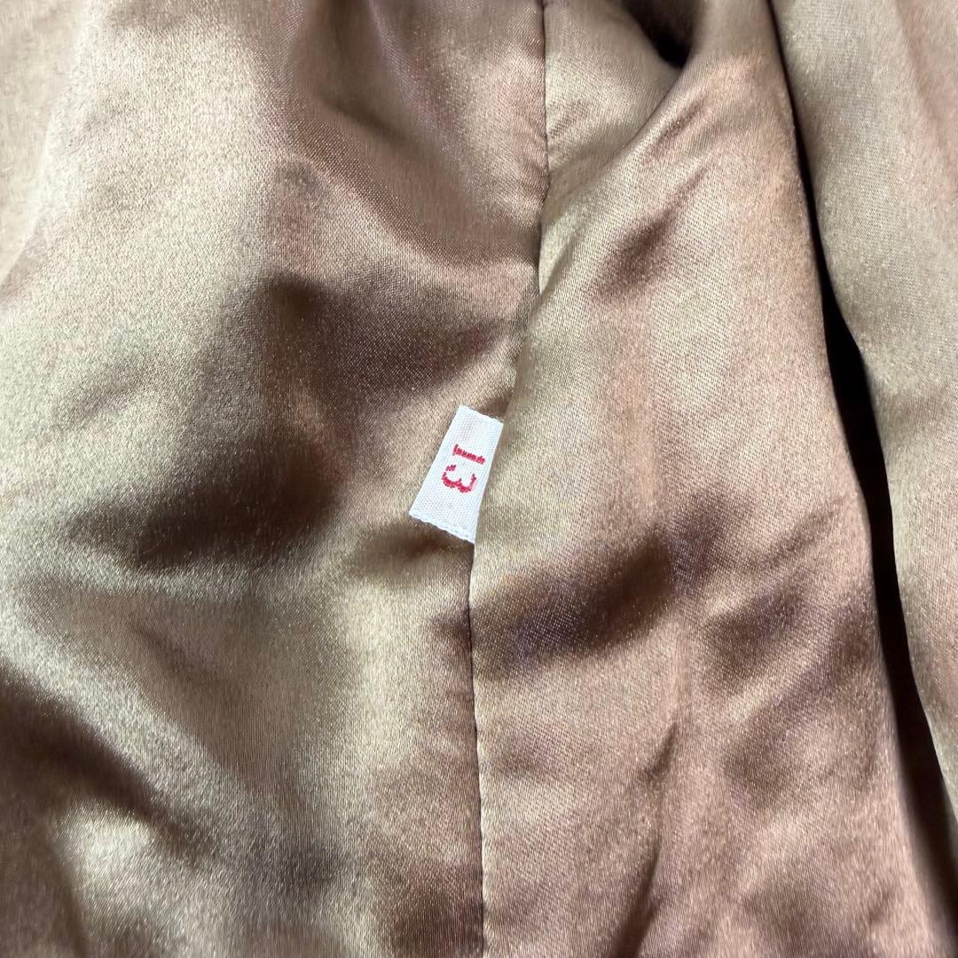 デミバフミンク コート 舐めし柔らか リアルファー 本毛皮 XL