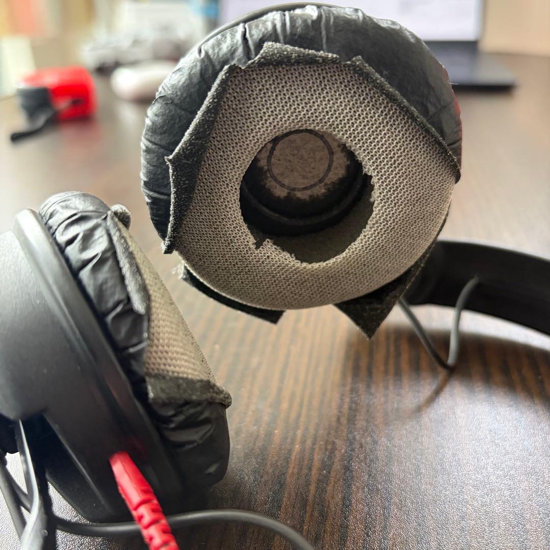 ジャンク ヘッドホン ゼンハイザー HD25-1 II 70Ω