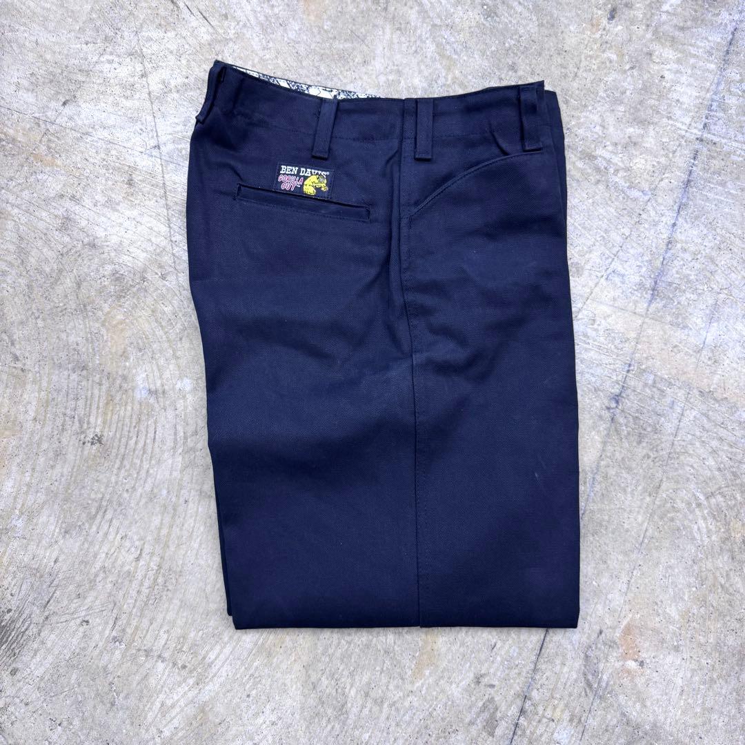 BEN DAVIS USゴリラカット w36×L30 ブラック