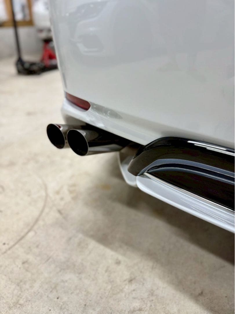 AXVH70カムリオリジナルストレートマフラーリアピース70カムリ