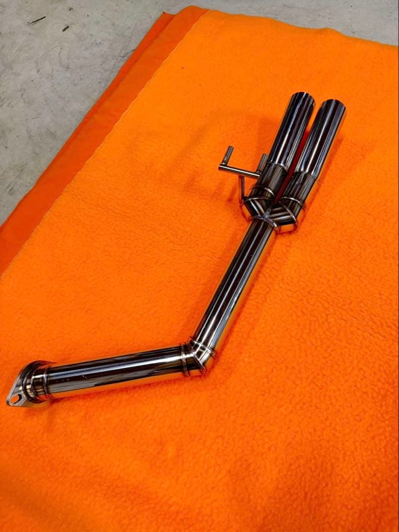 AXVH70カムリオリジナルストレートマフラーリアピース70カムリ