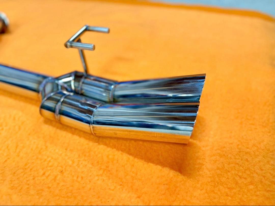 AXVH70カムリオリジナルストレートマフラーリアピース70カムリ