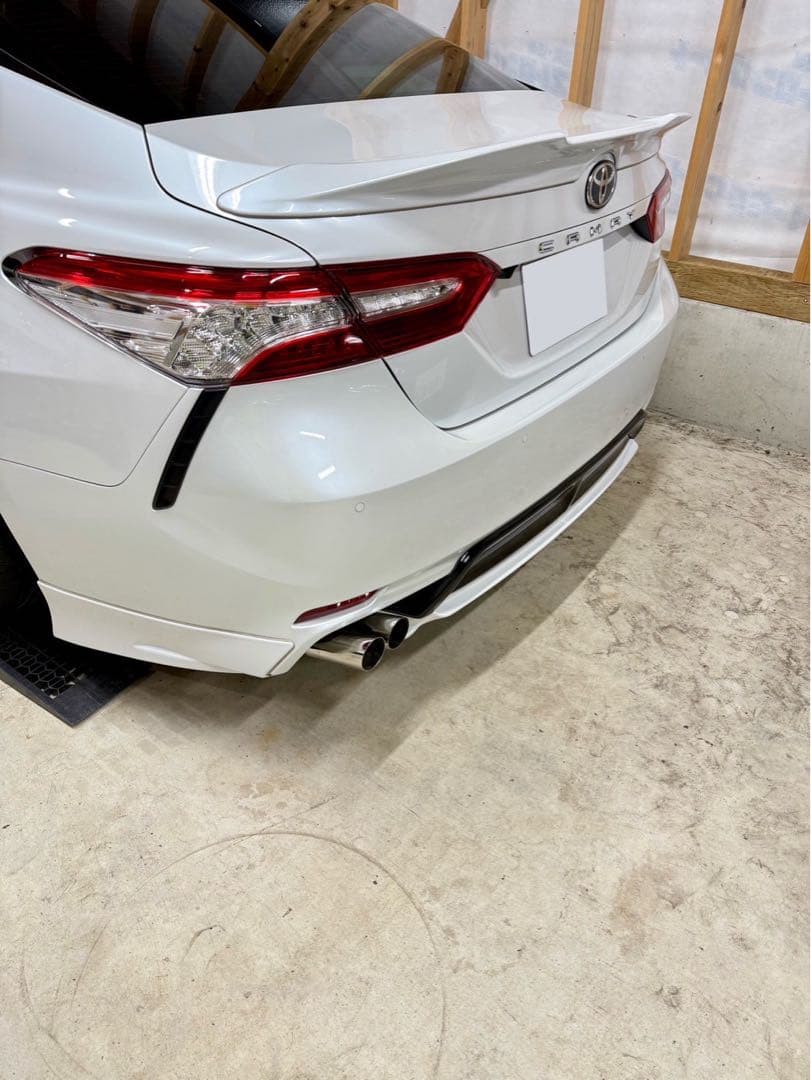 AXVH70カムリオリジナルストレートマフラーリアピース70カムリ