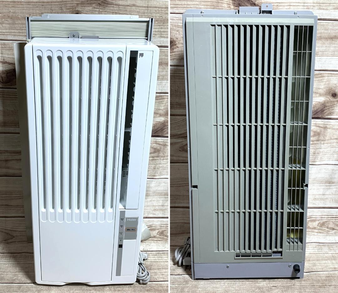 Haier 4～7畳 100V 窓用エアコン JA-16U 20年製 全清掃済♪