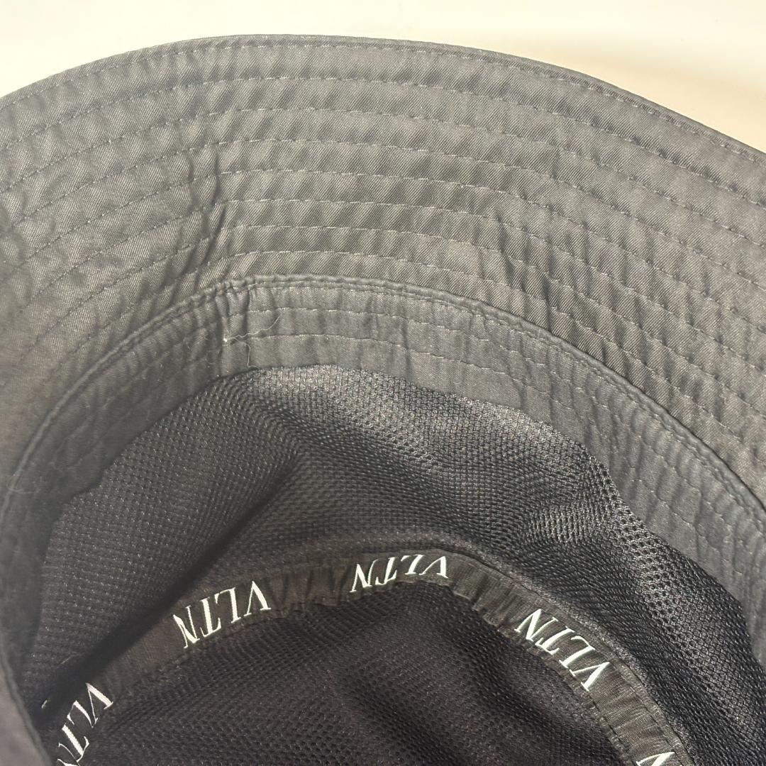 極美品 ヴァレンティノ ガラヴァーニ ロゴ バケットハット 帽子 黒