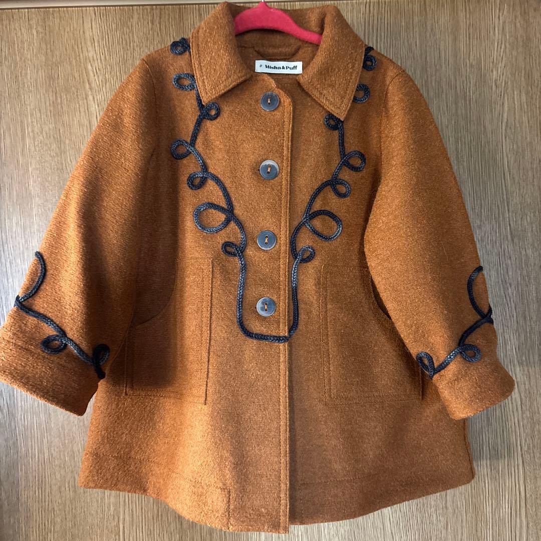 Misha & puff ウールコート　4y