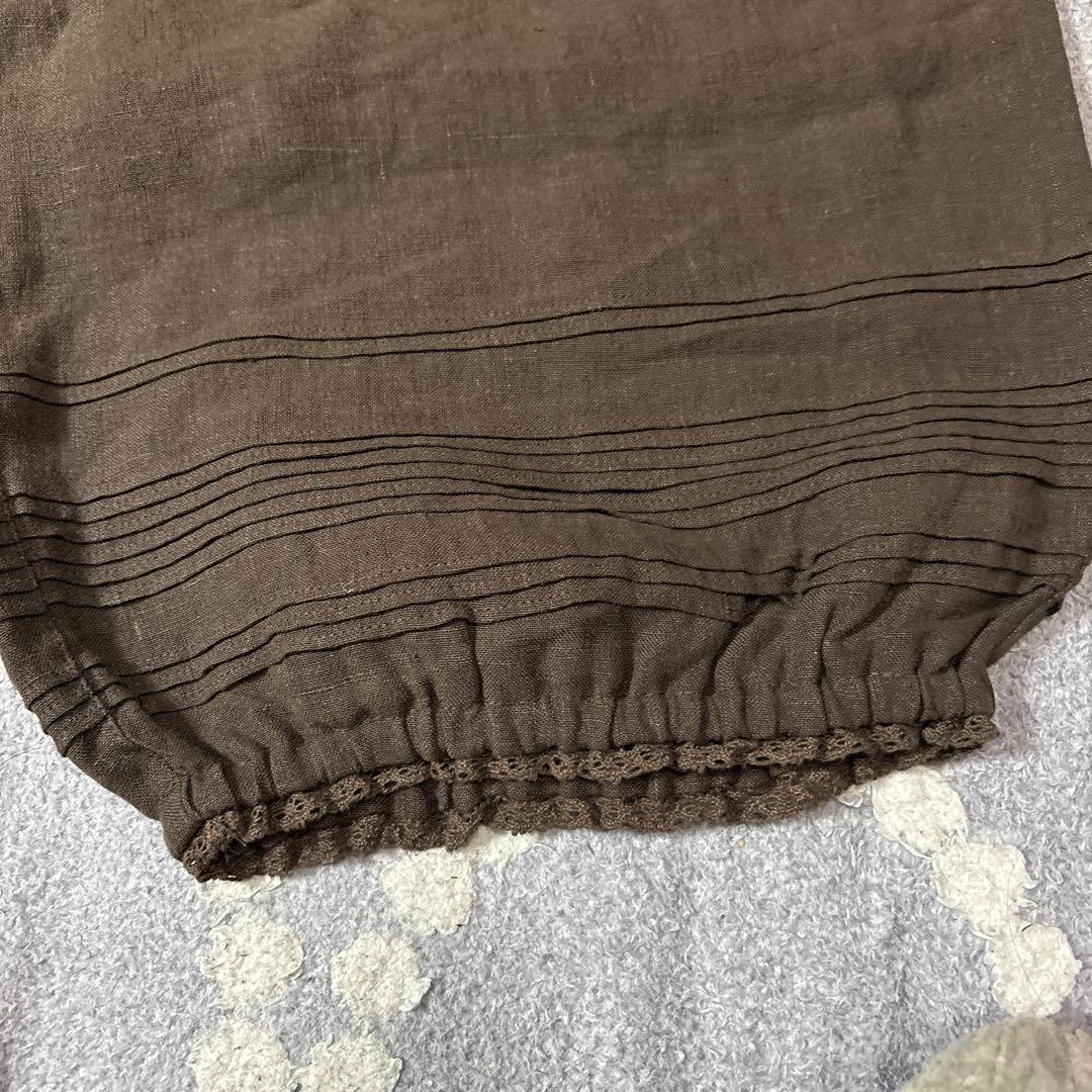 sm2 ◾️立川限定▪️リネンルナポケットフリルパンツ