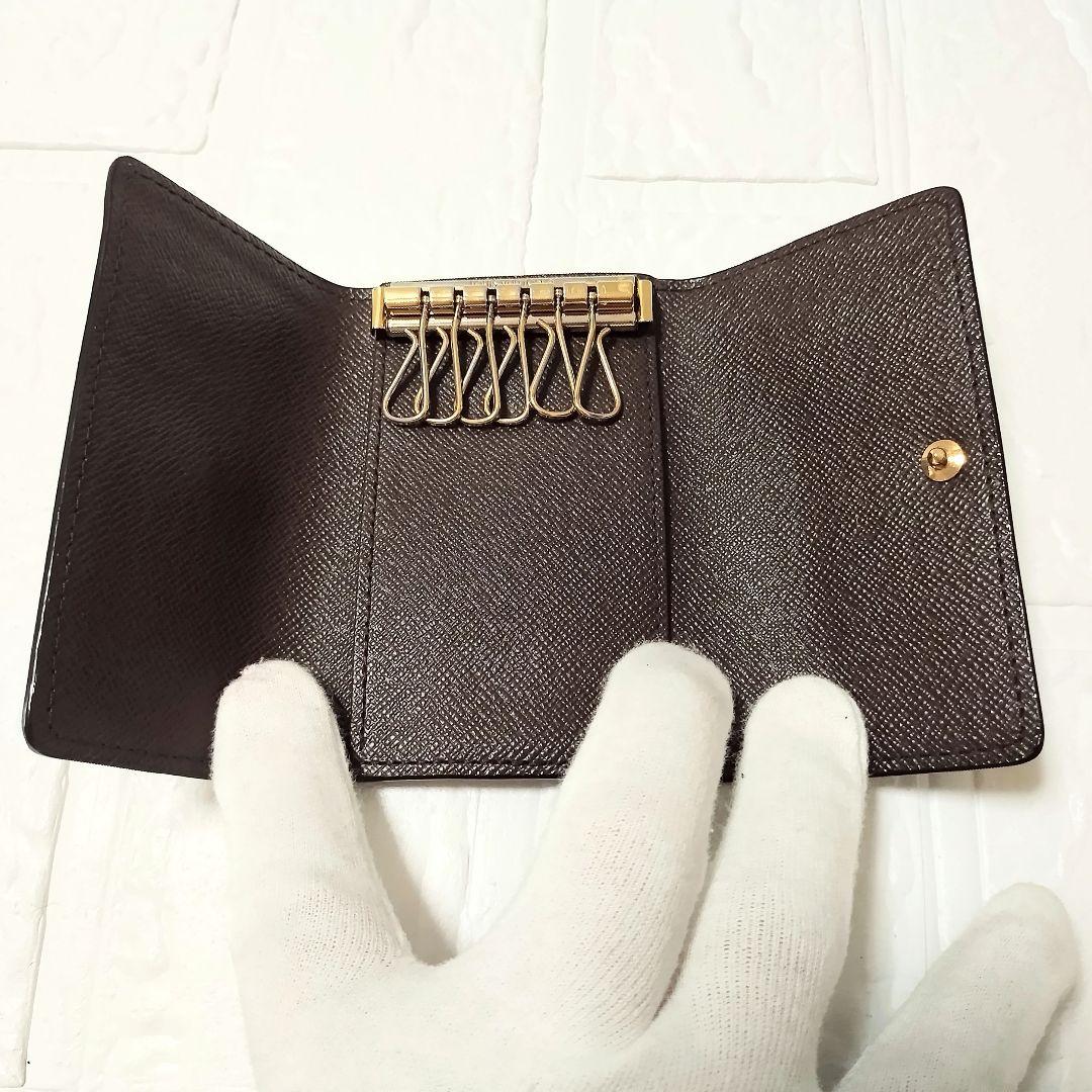 360 LOUIS VUITTON キーケース ミュルティクレ6 ダミエ 6連