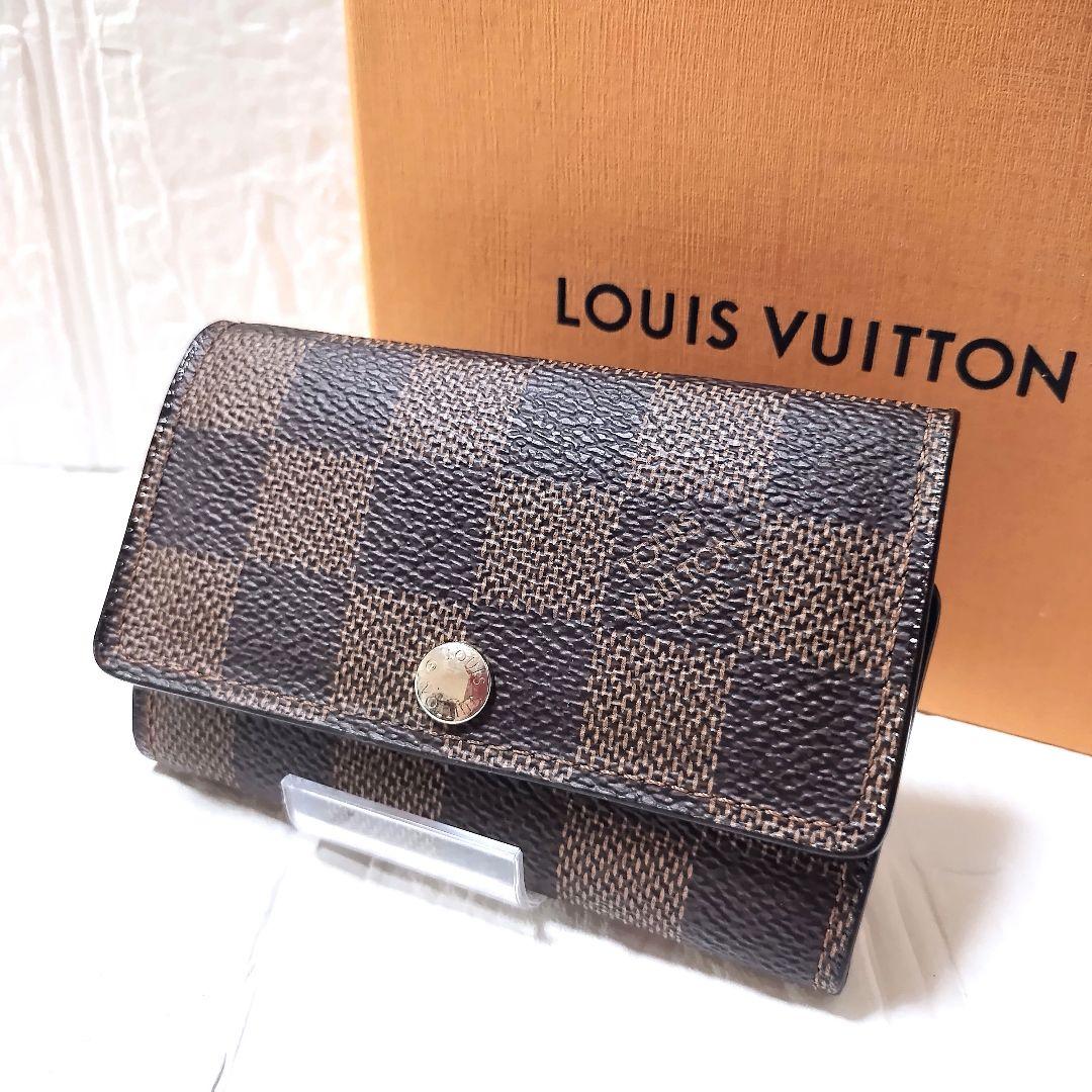 360 LOUIS VUITTON キーケース ミュルティクレ6 ダミエ 6連