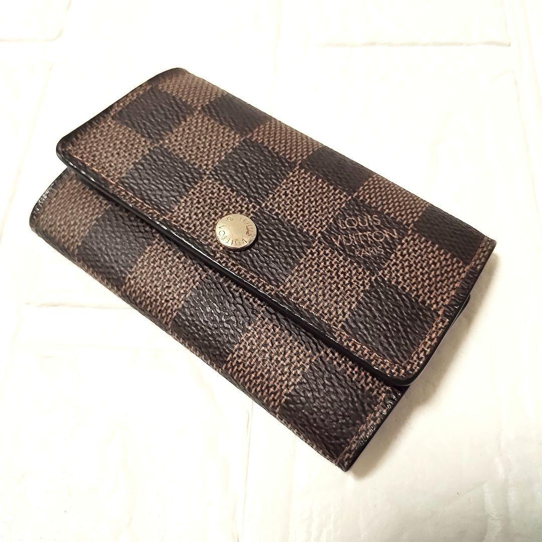 360 LOUIS VUITTON キーケース ミュルティクレ6 ダミエ 6連