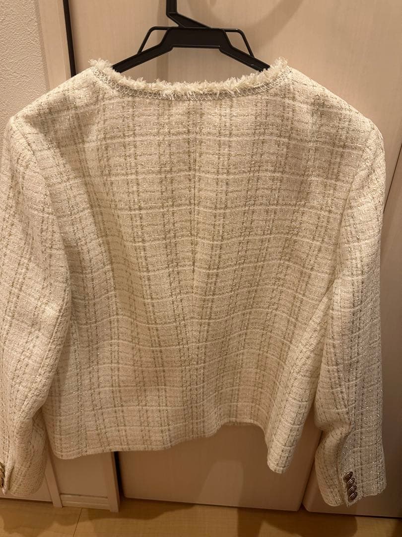 セルフォードCELFORDツイードジャケット IVR 38M