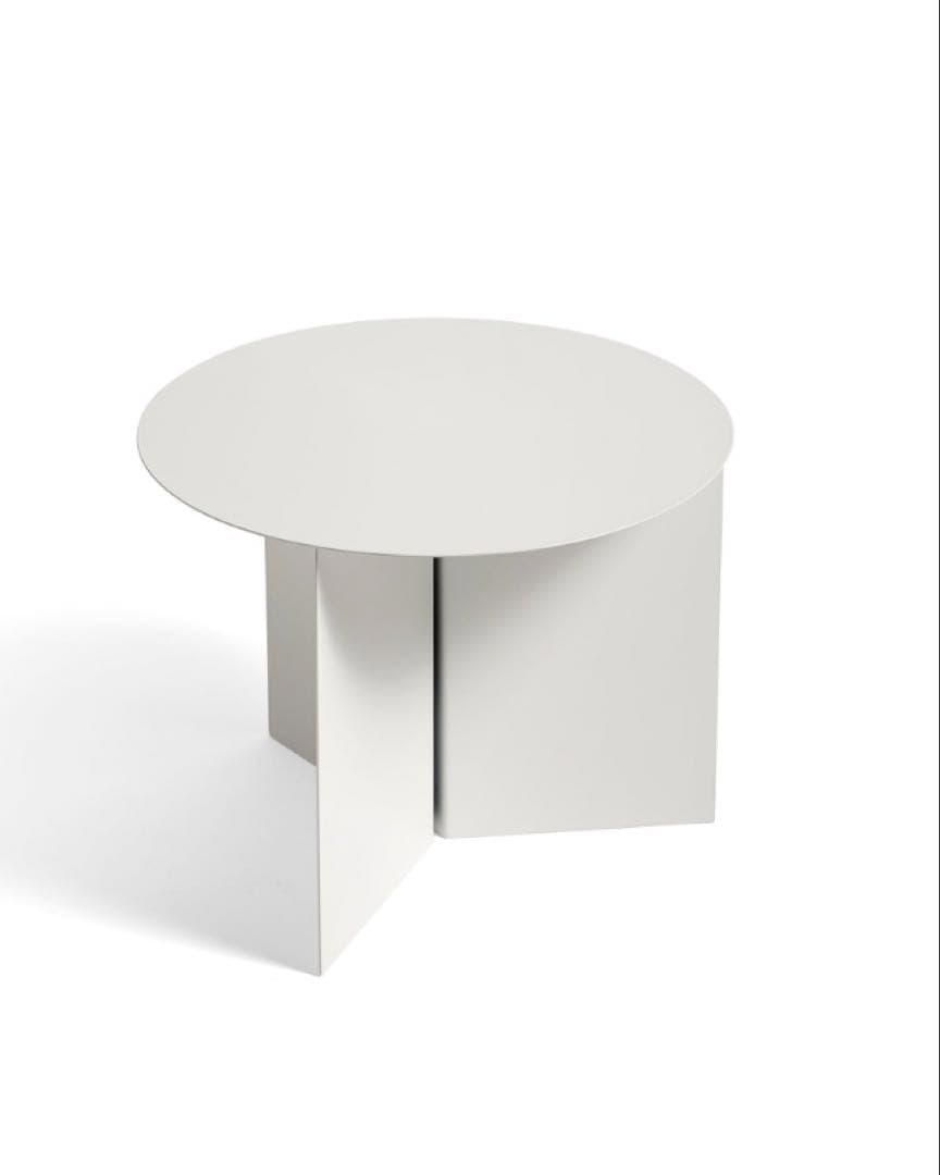 kaji___a  ヘイ　サイドスリットテーブル　ホワイト