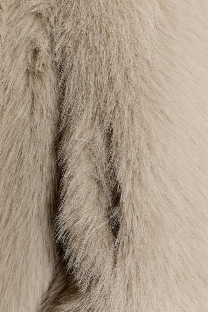 ZARA ザラ ダブルフェイス フェイクファージャケット M