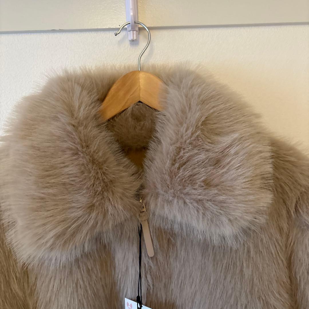 ZARA ザラ ダブルフェイス フェイクファージャケット M