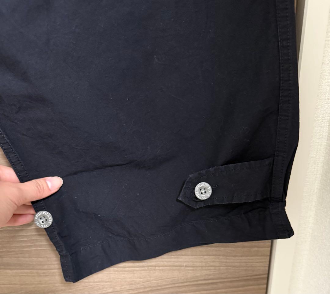 outil ネイビーカーゴパンツ