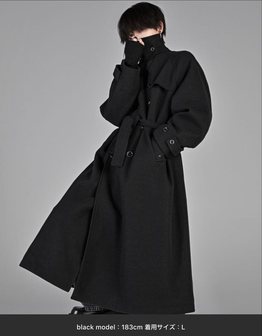 [ADRER] THE LONG COAT/ザロングコート　S
