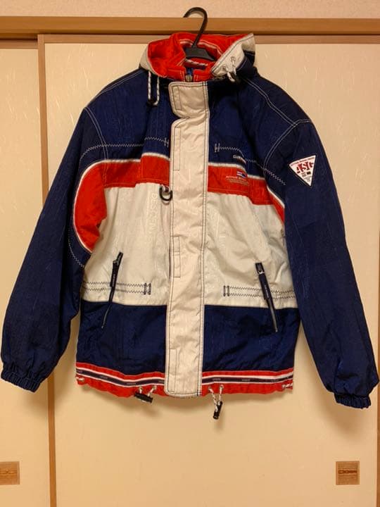 美品 90′s メンズ DESCENTE 上下 デサント スキーウェア