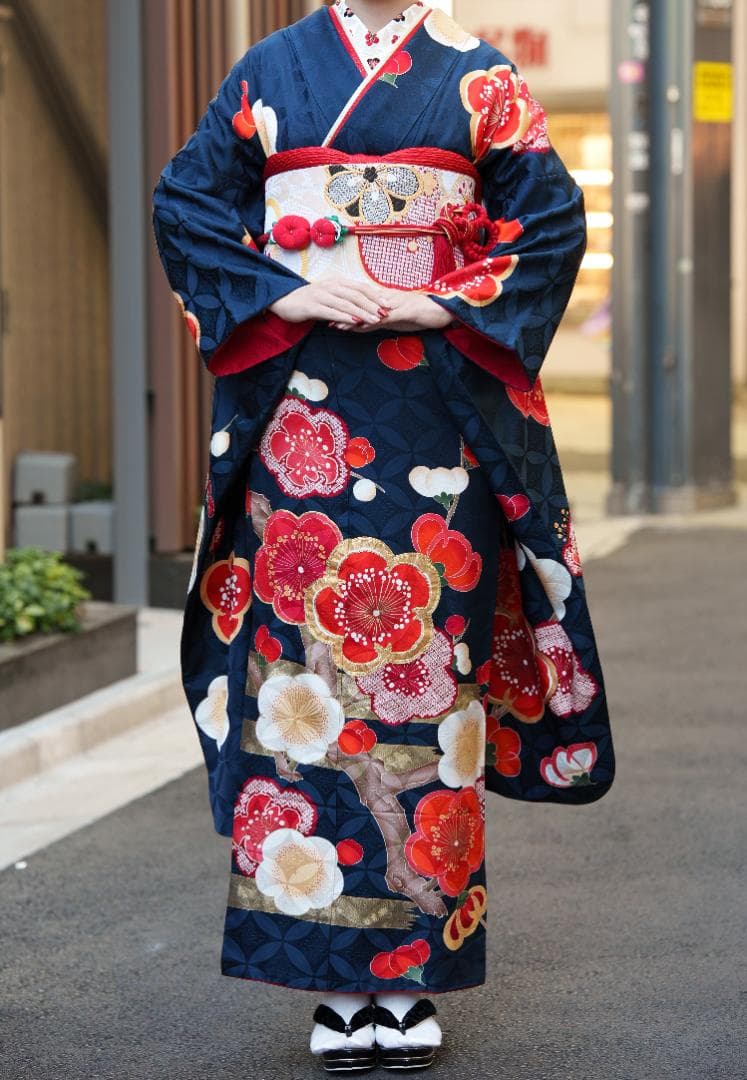 ≪美品≫正絹　振袖9点フルセット【920】【155cm~165cmの方用】