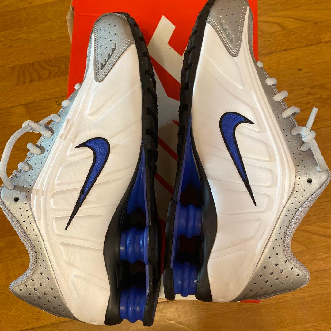セール＊Nike Shox グレー/ブルー スニーカー