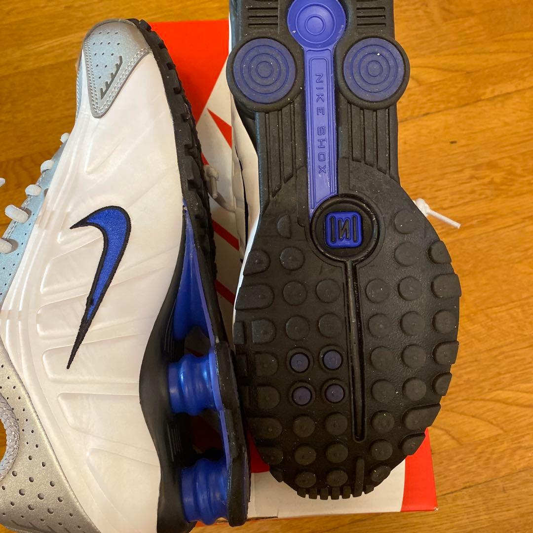 セール＊Nike Shox グレー/ブルー スニーカー