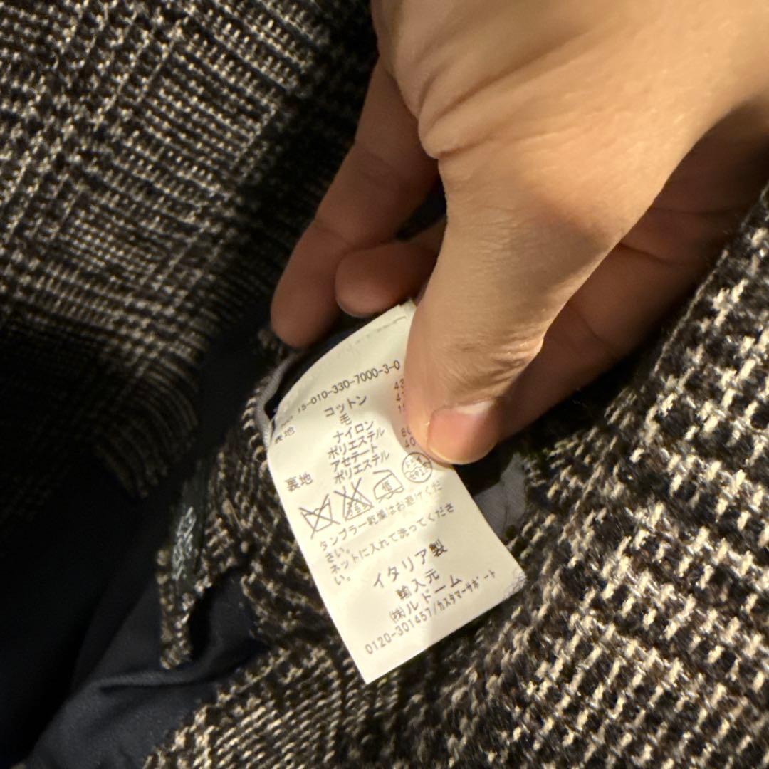 美品】eleventy イレブンティ　ウールジャケット 48 イタリア製48