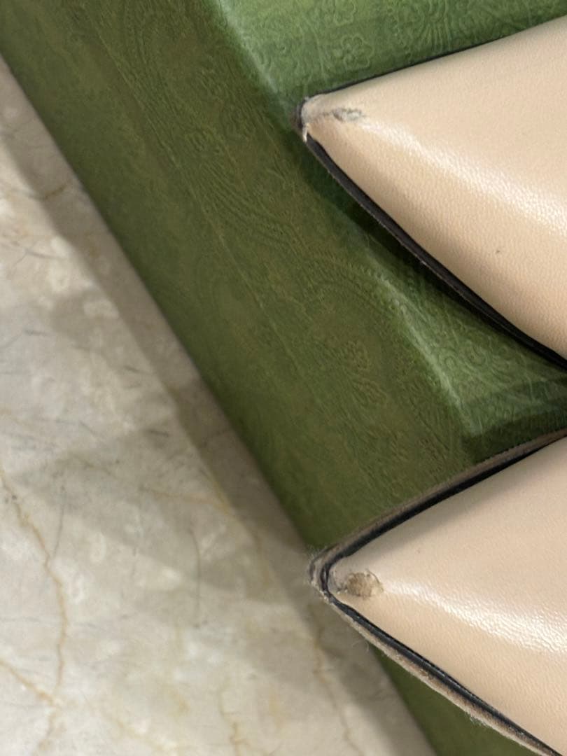 GUCCI ポインテッドシューズ　淡いピンク　35.5